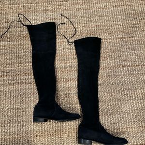 Stuart Weitzman OTK Lowland Suede Boot